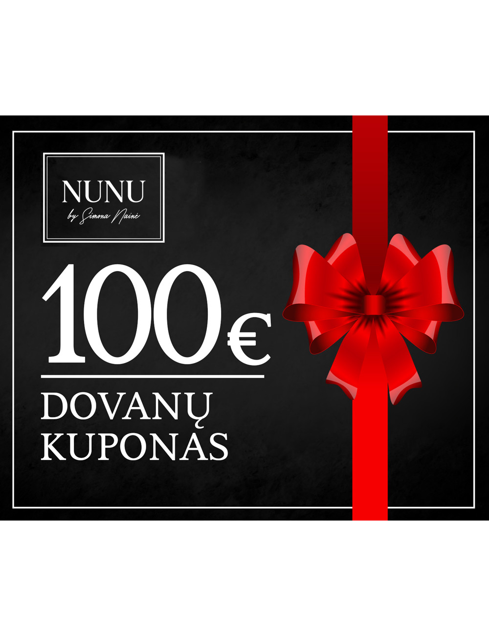 Gift voucher 100 Eur